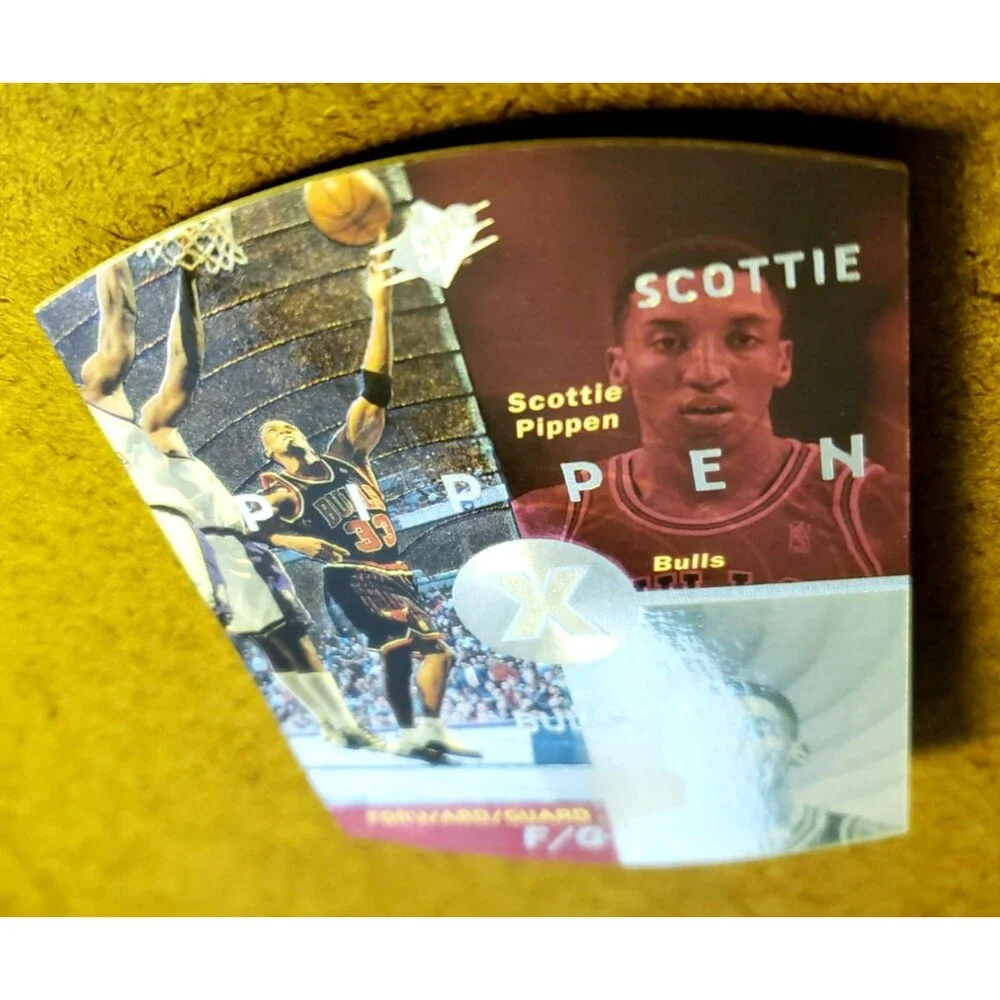 1997-1998 Upper Deck SPx SCOTTIE PIPPEN NBA Die-Cut Basketball Card 30 Bulls HOF